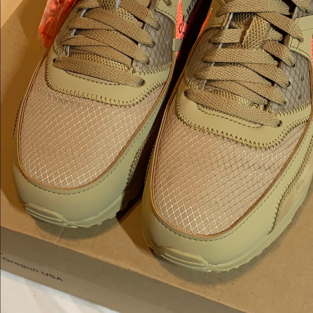 Nike Off-White Air Max 90 Desert Ore - Picture 4 of 8